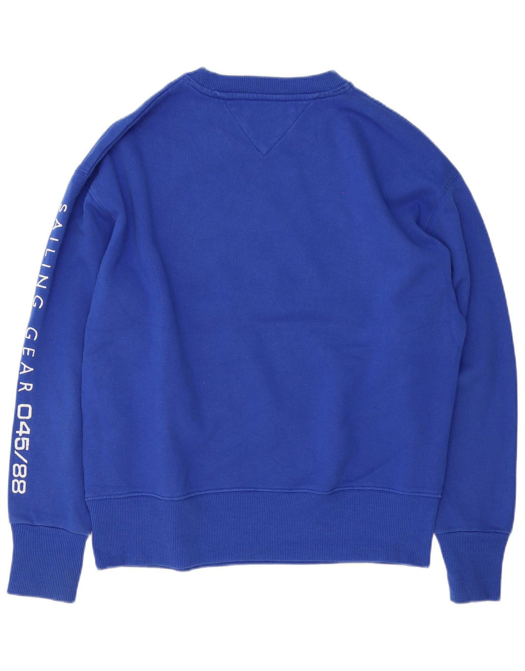 Hanorac grafic pentru bărbați Tommy Hilfiger Pulover mare, albastru, bumbac