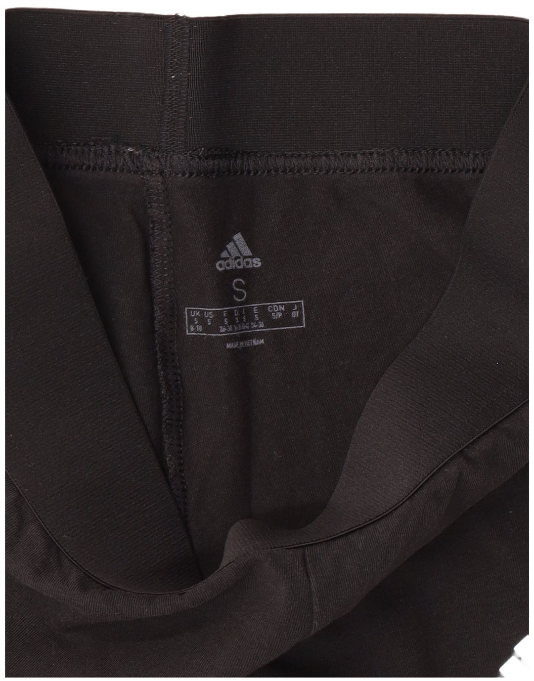 Leggings pentru femei ADIDAS UK 8/10 Small Black