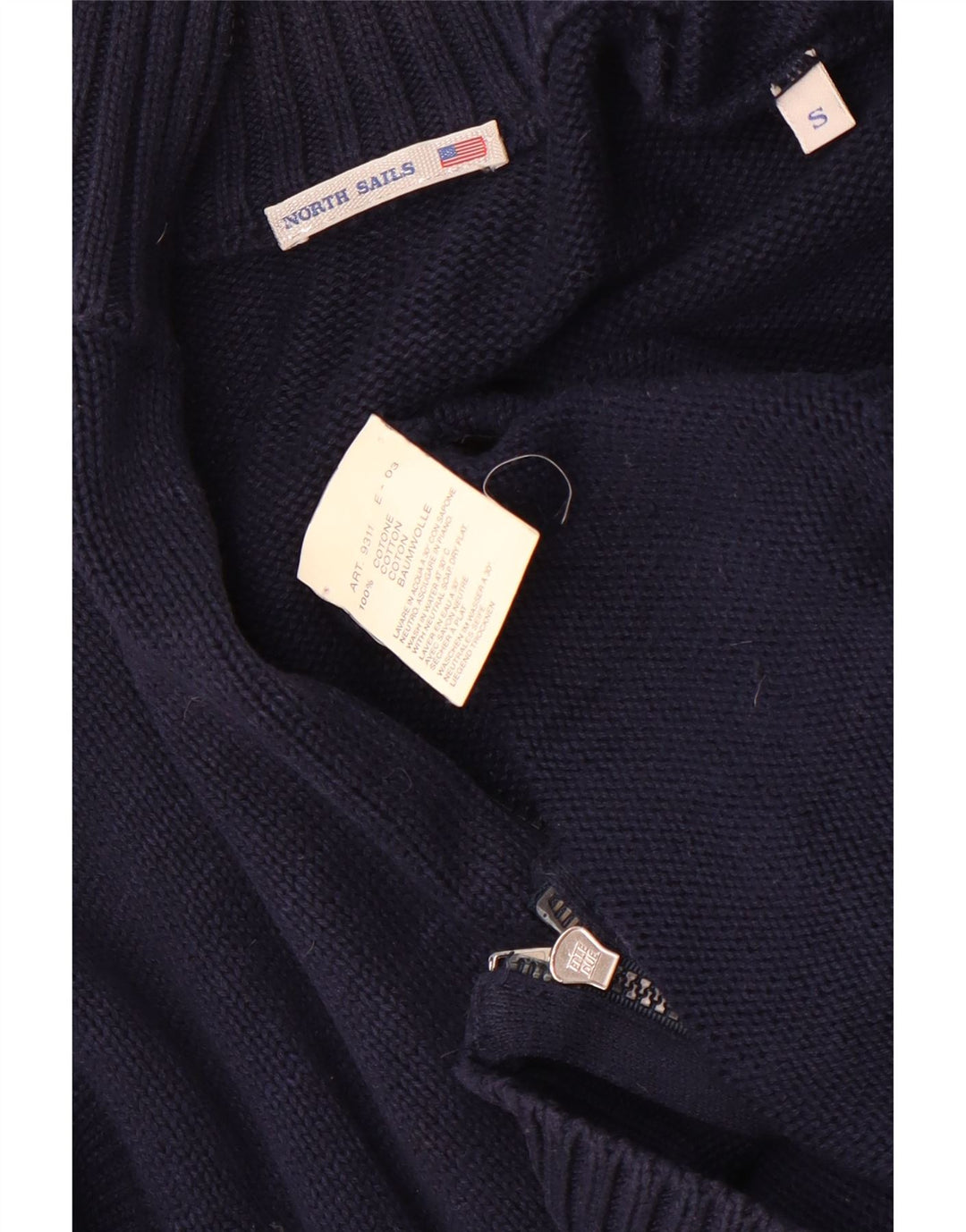 Pulover cardigan pentru bărbați North Sails, mic, albastru, bumbac