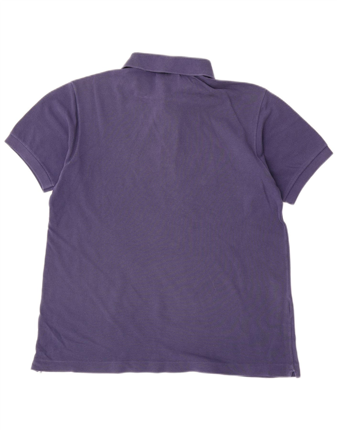 Tricou polo Lacoste pentru bărbați, mărime 4, bumbac albastru bleumarin mediu