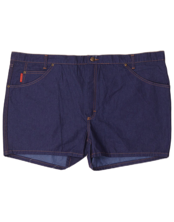 Pantaloni scurți din denim pentru femei Crown 4XL W46 bleumarin