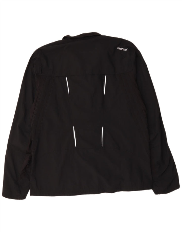 Jachetă de ploaie ADIDAS Clima Proof pentru bărbați UK 40 Poliester negru mare