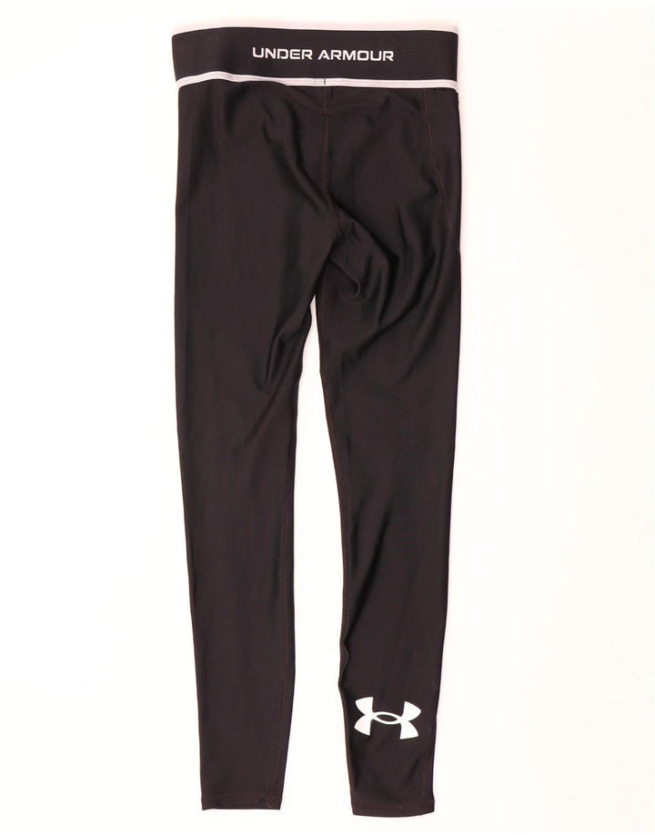 Leggings grafic Under Armour pentru femei UK 10 Small Black