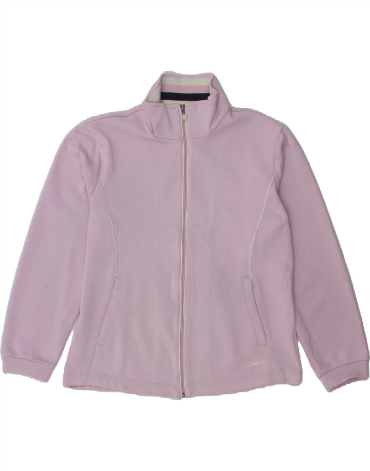 LOTTO Womens Tracksuit Top Jacket UK 16 Large Purple Vintage Lotto and Second-Hand Lotto from Messina Hembry 