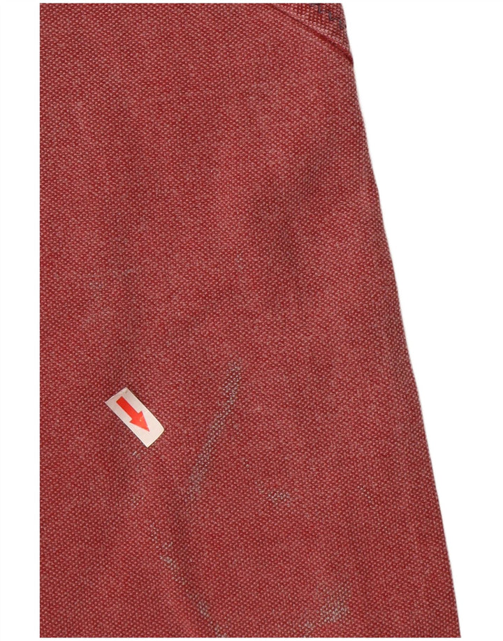 FAT FACE Hanorac cu fermoar grafic pentru bărbați Pulover Bumbac roșu mediu