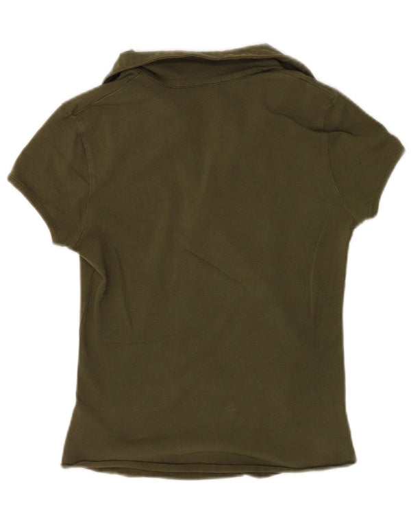 Tricou polo pentru femei Lotto UK 14 Large Kaki