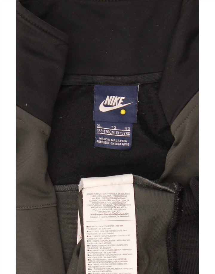 Jachetă de trening Nike pentru băieți 13-14 ani XL Gri Poliester color bloc