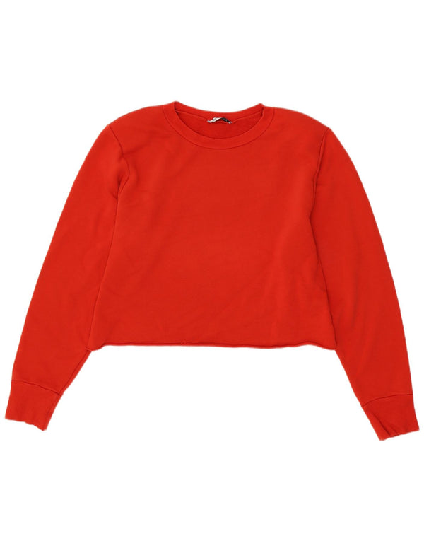Pulover pentru damă Zara Trafaluc Crop Pulover UK 16 Large Red