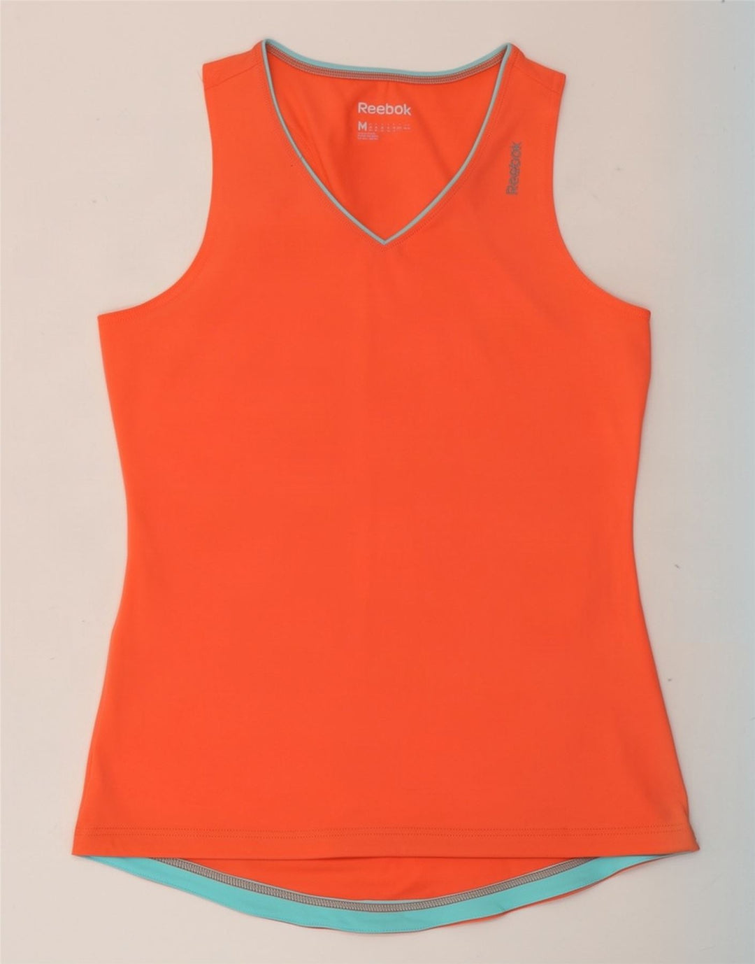 Vestă Reebok pentru femei UK 12/14 Poliester portocaliu mediu