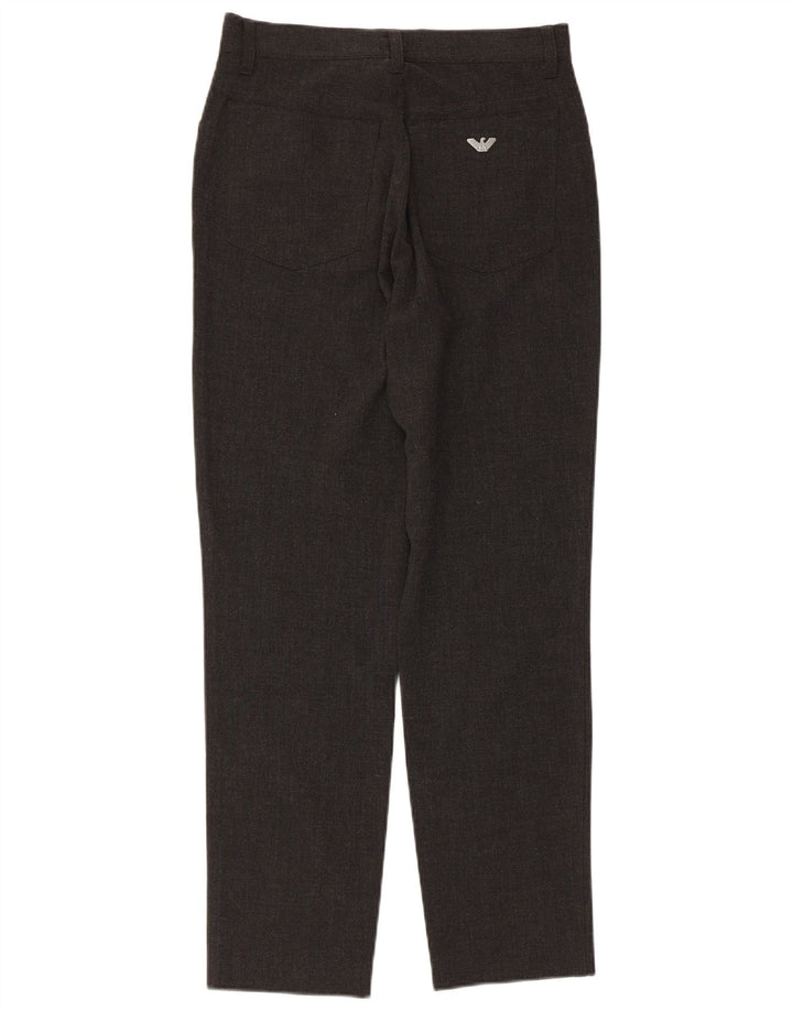 Pantaloni casual conici pentru femei ARMANI L28 L28 Poliester gri