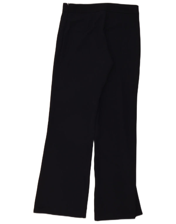 Pantaloni casual de damă Stefanel largi EU 40 Medium W30 L31 Bleumarin