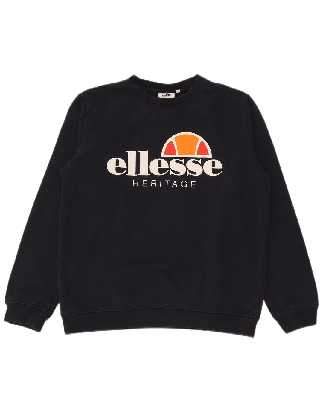 Pulover pentru băieți Ellesse Heritage Graphic Hanorac 13-14 ani, bleumarin