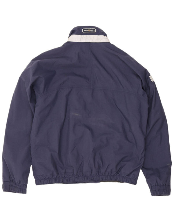 Henri Lloyd Mens Windbreaker Jacket UK 38 Medium Navy Blue Navy