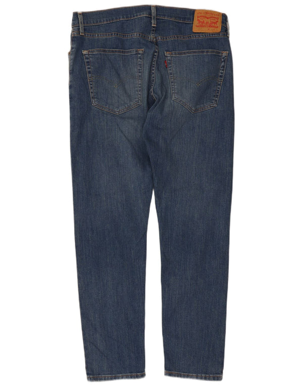 Blugi conici pentru bărbați Levi's 512 Slim W36 L30 Bumbac albastru