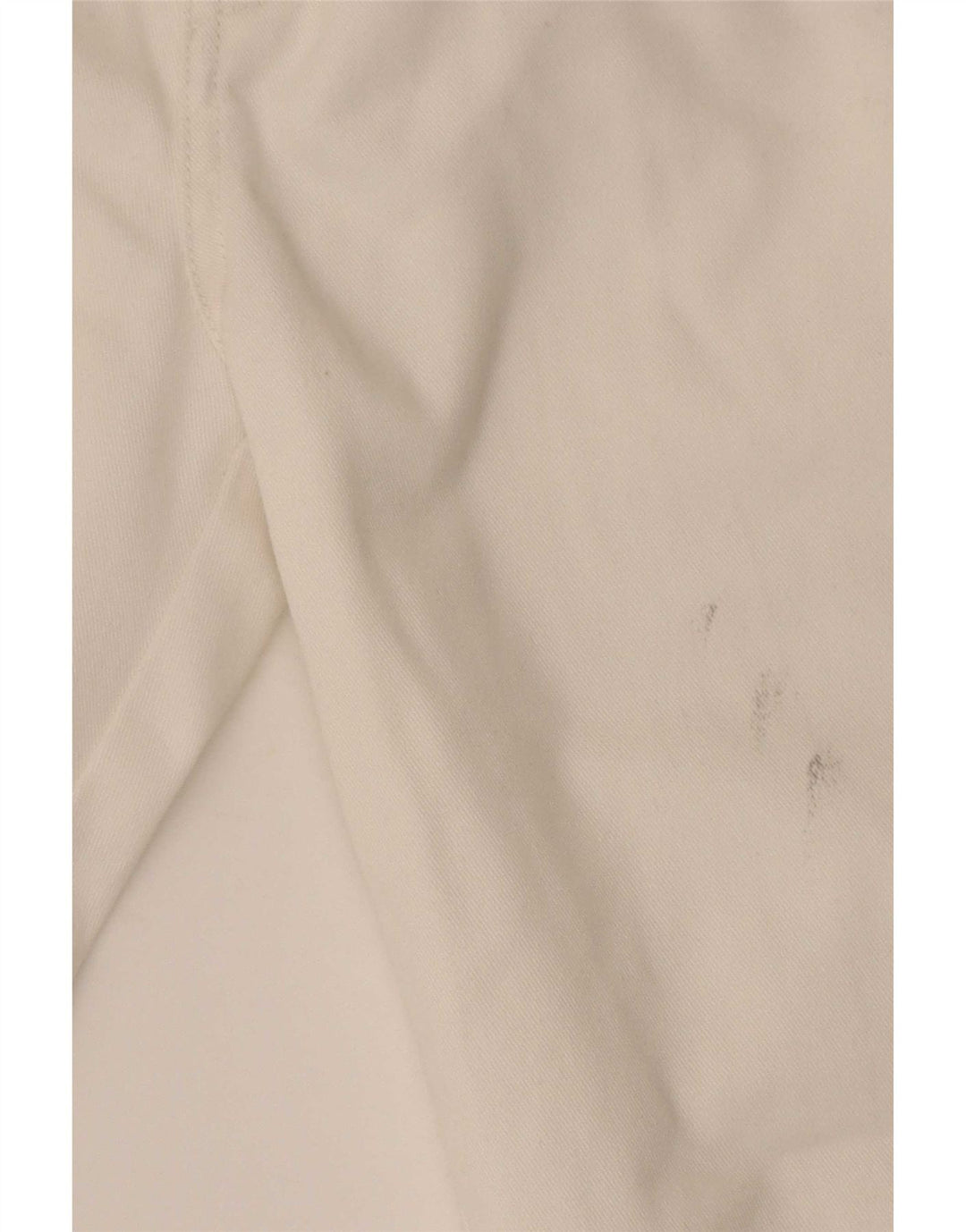 Pantaloni tăiați pentru femei Dickies cu talie înaltă L28 L25 Poliester alb