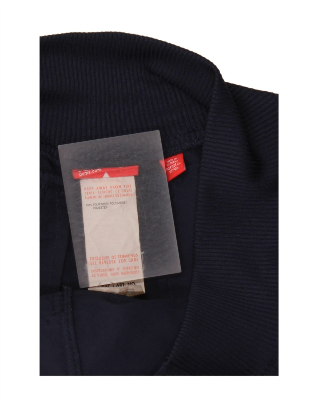 Pantaloni de trening PUMA pentru femei UK 12 Medium Bleumarin Poliester