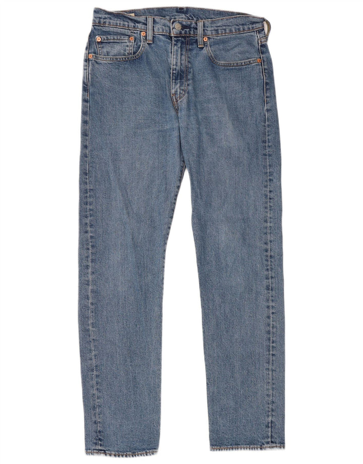 Blugi drepti pentru bărbați Levi's 502 W32 L32 Bumbac albastru