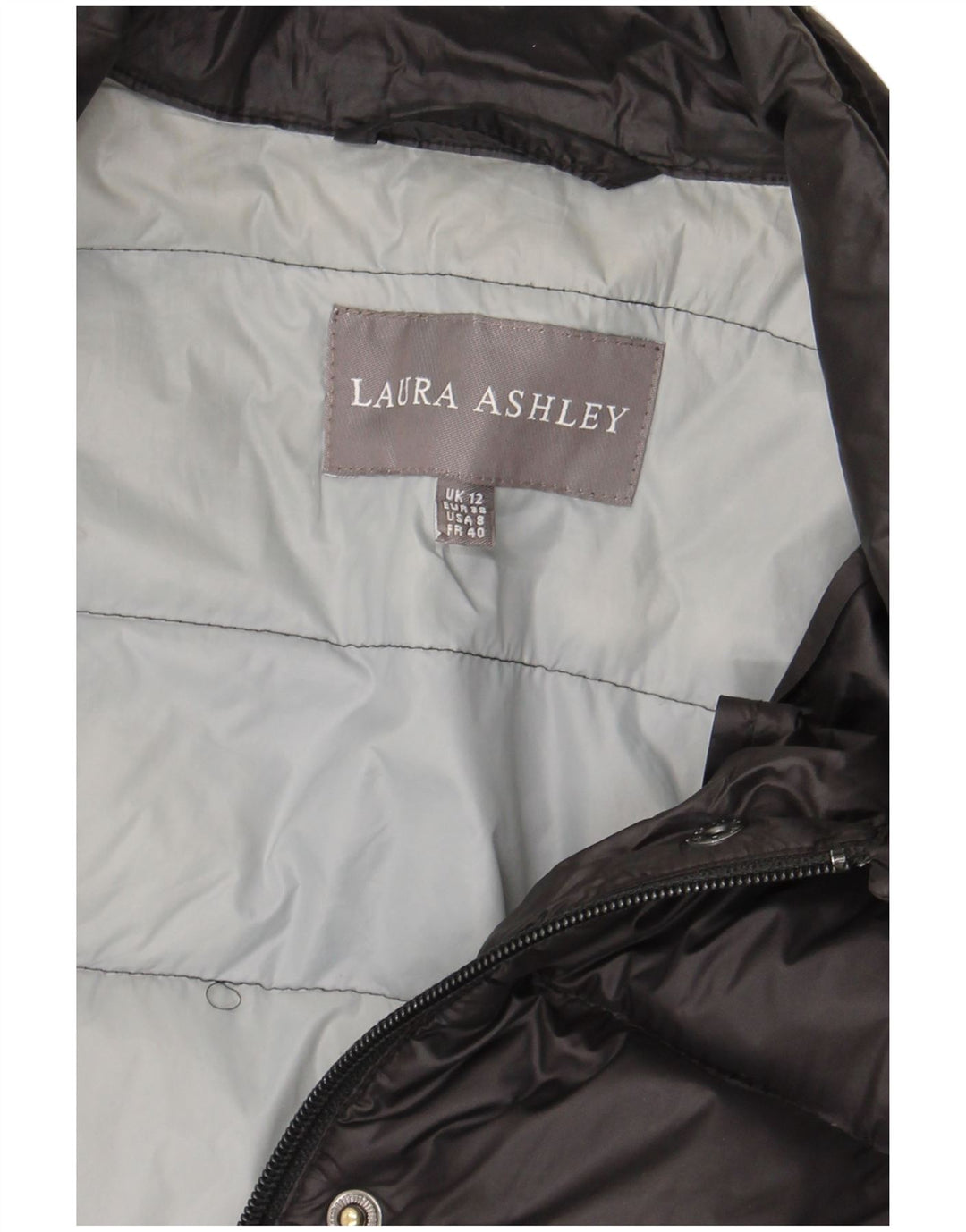 Jachetă căptușită pentru femei Laura Ashley UK 12 Medium Black