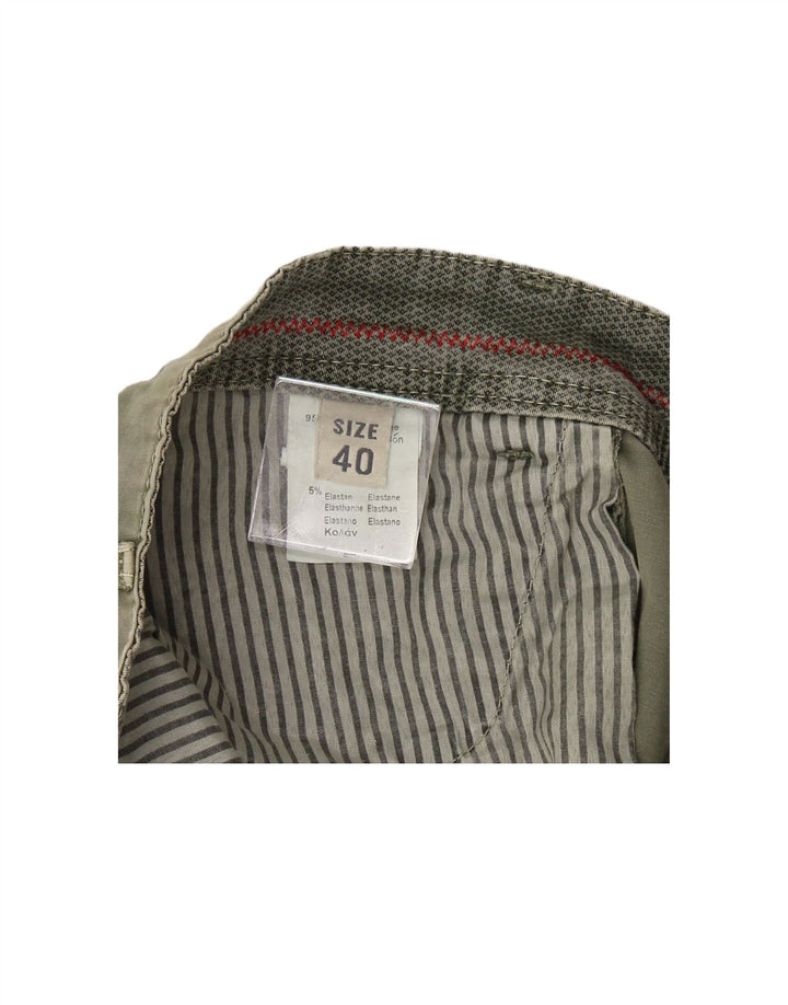 MARSHALL ANGEL Mens Cargo Shorts W40 XL  Khaki Cotton