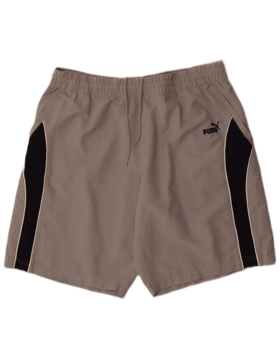 Pantaloni scurți sport Puma pentru bărbați XL, gri, poliester color bloc