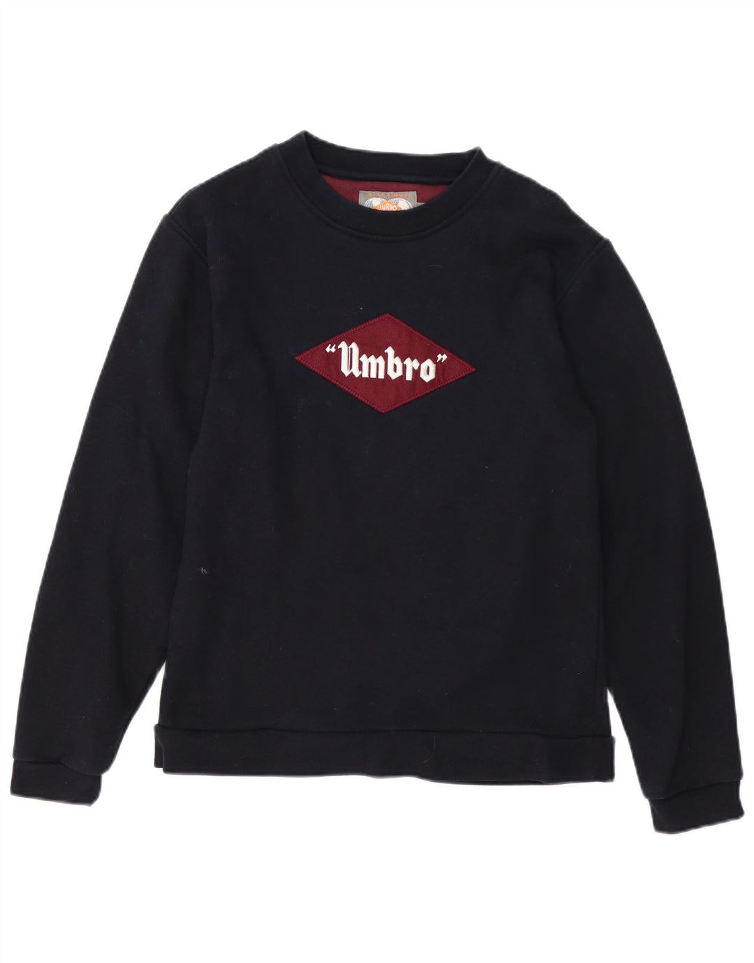 UMBRO Pulover grafic pentru bărbați, bumbac mic, negru