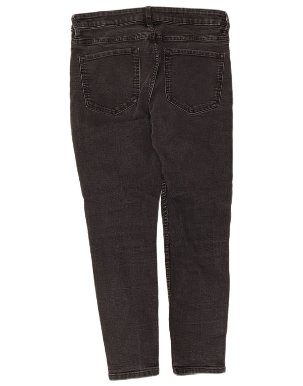 Marks & Spencer Blugi skinny The Ivy Crop pentru femei UK 14 Large W32 L24 Black