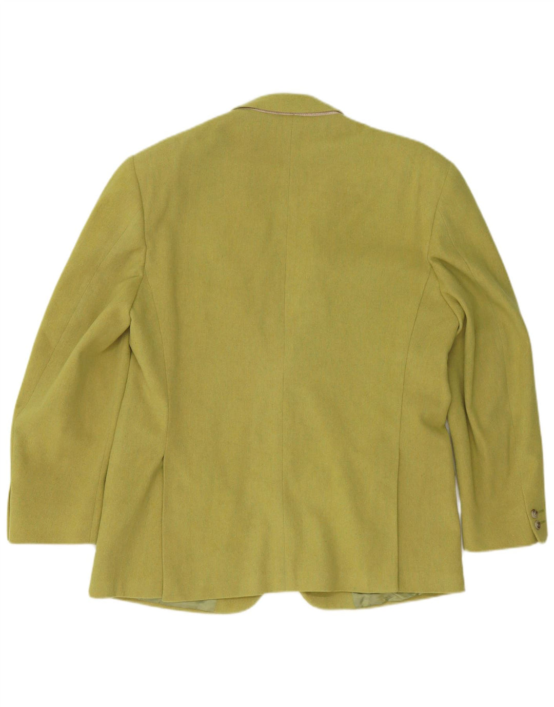 Jachetă pentru bărbați Trussardi cu 2 nasturi IT 52 XL Lână verde