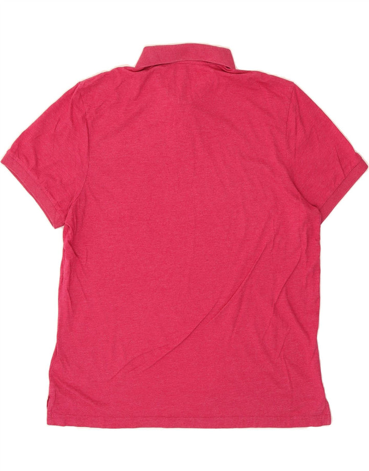 CHAPS Mens Polo Shirt 2XL Pink Cotton Vintage Chaps and Second-Hand Chaps from Messina Hembry 