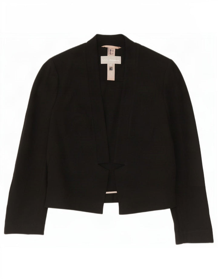 Jachetă pentru femei Marks & Spencer Open Blazer UK 10 Small Black