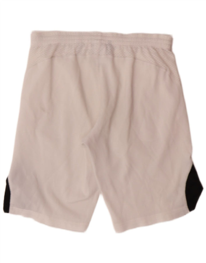 Pantaloni scurți sport ADIDAS Clima 365 pentru bărbați, alb mediu, poliester color bloc