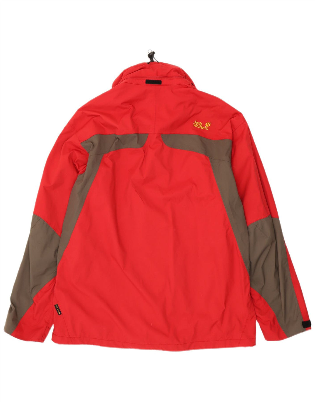 Jack Wolfskin Jachetă de ploaie pentru bărbați UK 48 2XL Roșu Poliamidă color bloc