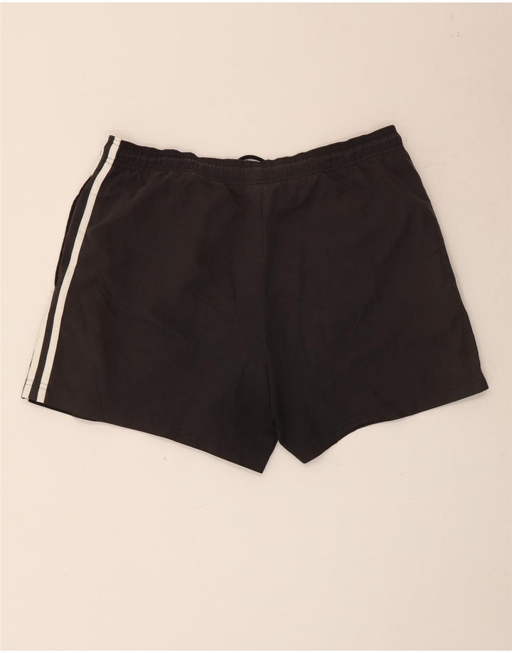 Pantaloni scurți sport pentru bărbați Adidas, mari, negru, poliester