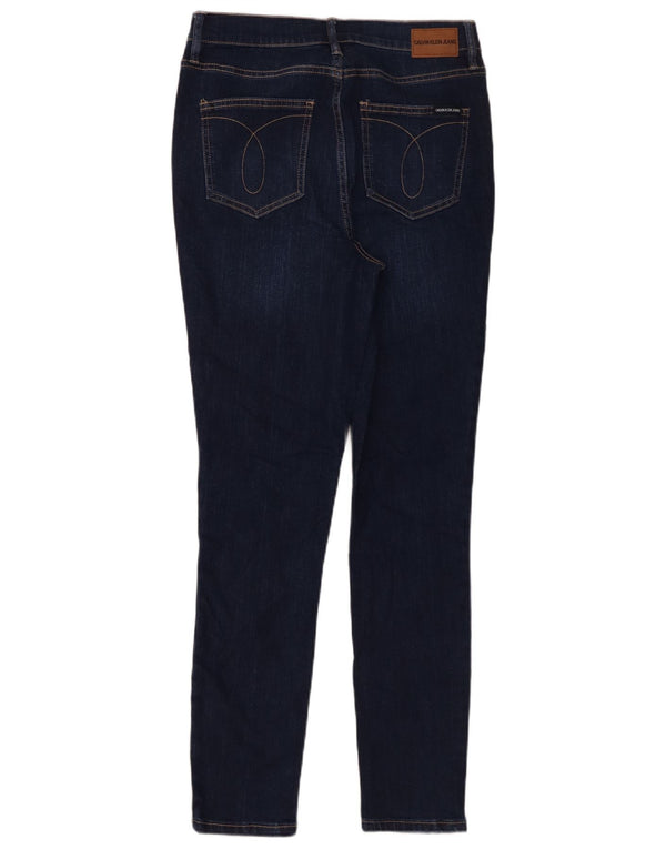Blugi skinny Calvin Klein pentru femei US 6 Medium W29 L29 bleumarin bumbac