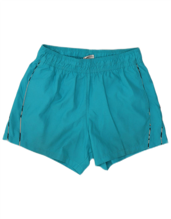 Pantaloni scurți de înot Puma pentru femei UK 8 Small Blue Poliester