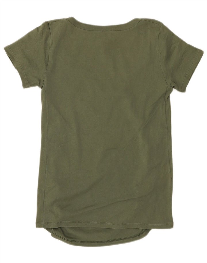 Tricou Benetton pentru femei Top UK 10 Small Khaki
