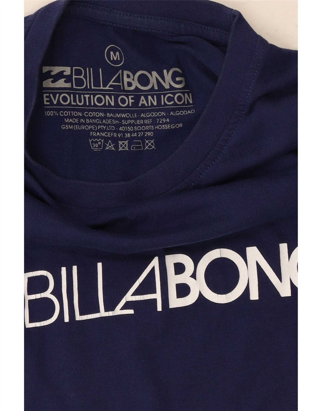 Tricou grafic pentru bărbați Billabong Top mediu din bumbac bleumarin
