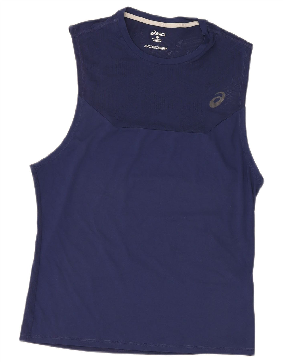 Top Vest Asics pentru femei UK 16 mare, bleumarin, poliester