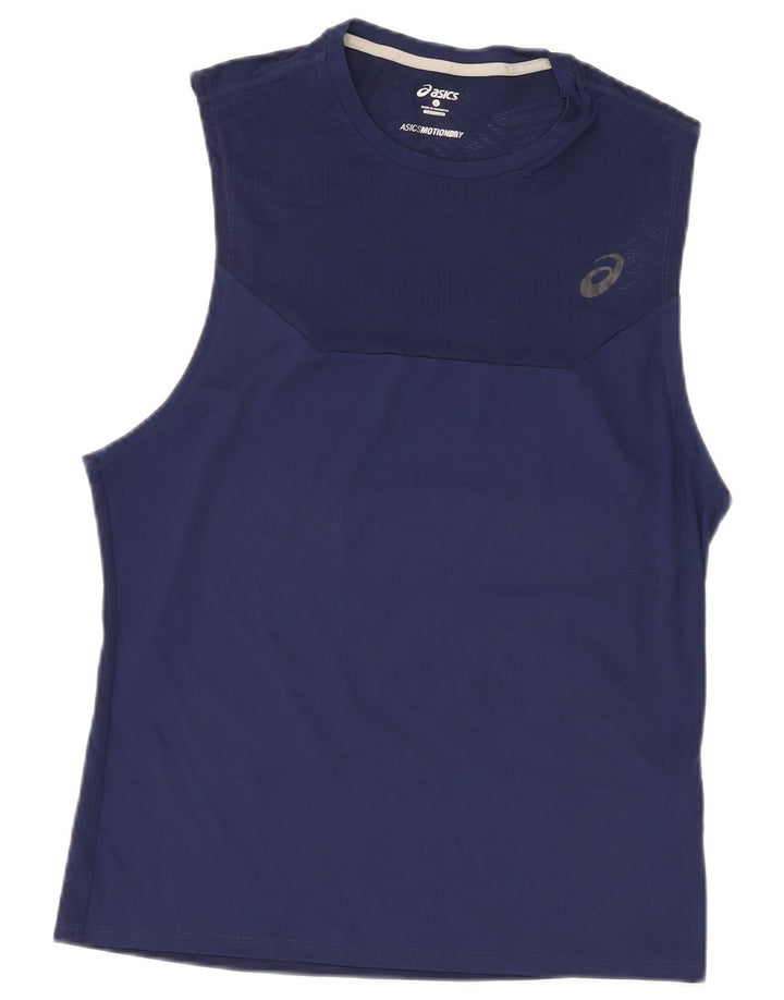Top Vest Asics pentru femei UK 16 mare, bleumarin, poliester