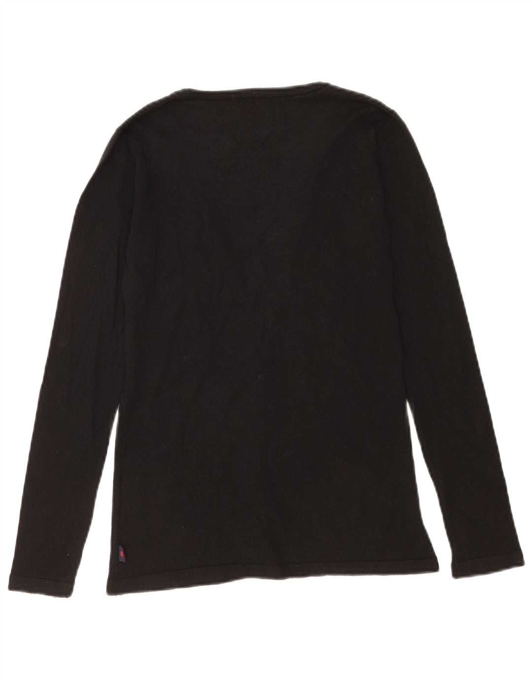 Pulover cardigan Kappa pentru femei UK 6 XS Lână neagră