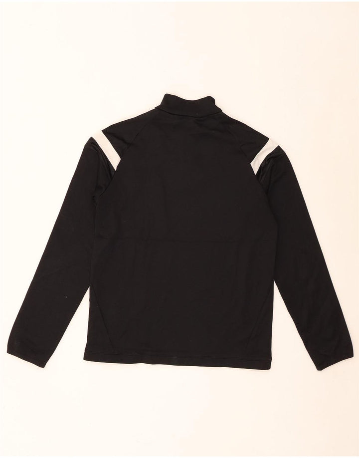 Adidas Boys Climalite Pullover Trening Top 11-12 Years Large Black