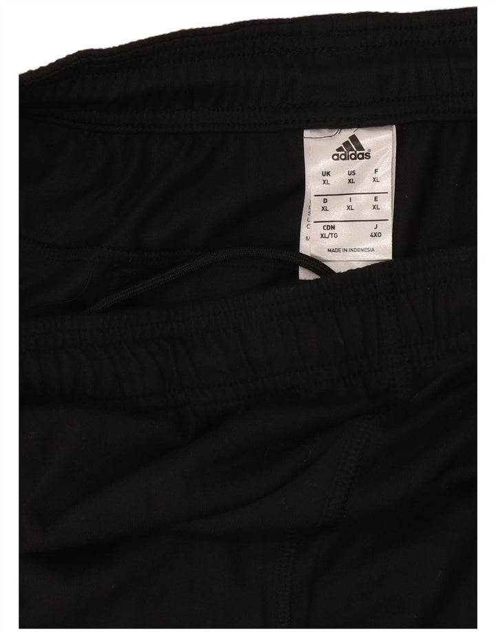Pantaloni de trening Adidas Climalite pentru bărbați Pantaloni de jogging XL Poliester negru