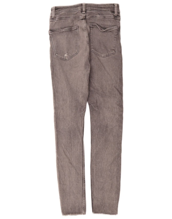 Blugi skinny dama Zara EU 36 XS W26 L27 gri
