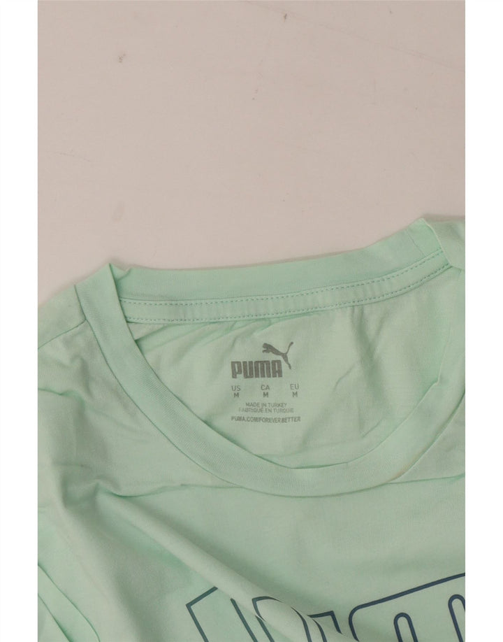 Tricou cu grafic Puma pentru femei Top UK 14 Medium Green