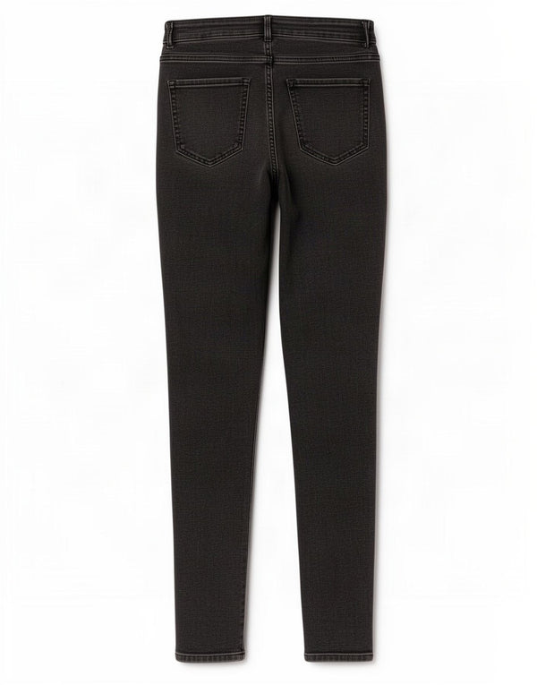 Blugi skinny pentru femei Marks & Spencer UK 14 Large W30 L29 Bumbac gri