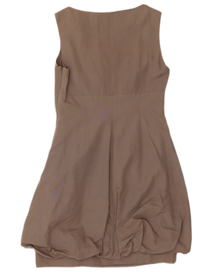 Rochie Bubble fără mâneci pentru femei Coast UK 10, bumbac gri mic