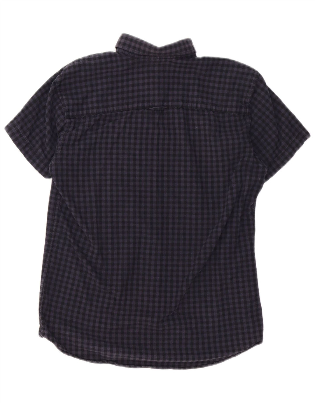 Cămașă Jack & Jones pentru bărbați, cu mânecă scurtă, în formă regulată, mică, albastru marin