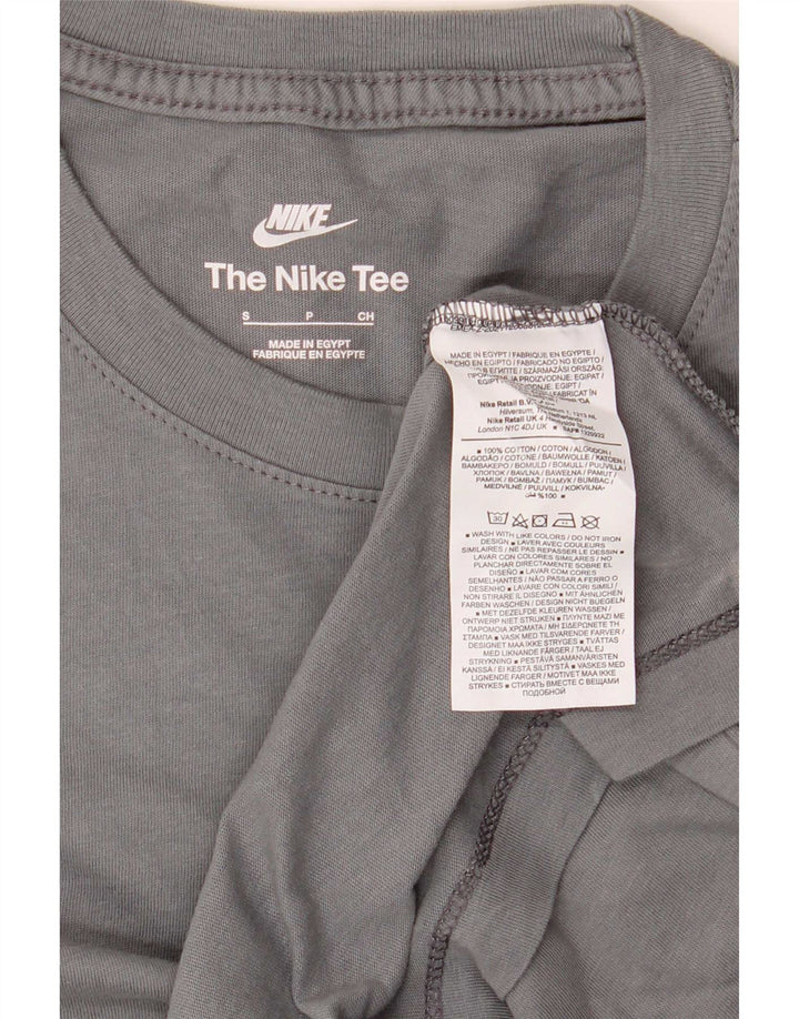 Tricou pentru bărbați Nike Top mic, gri, bumbac