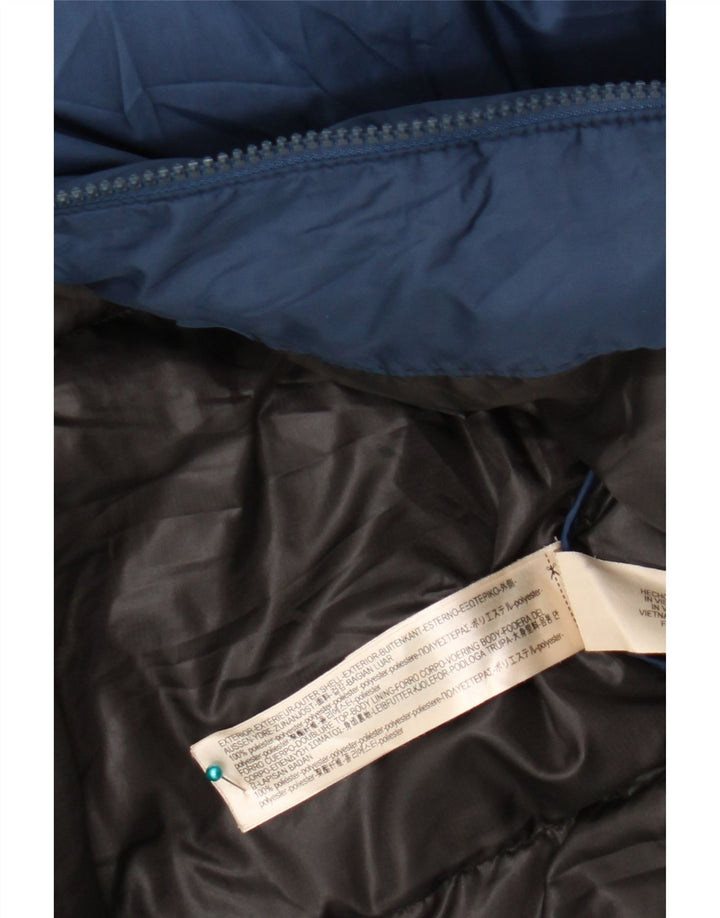 Jachetă căptușită pentru bărbați Massimo Dutti UK 40 Poliester mare bleumarin