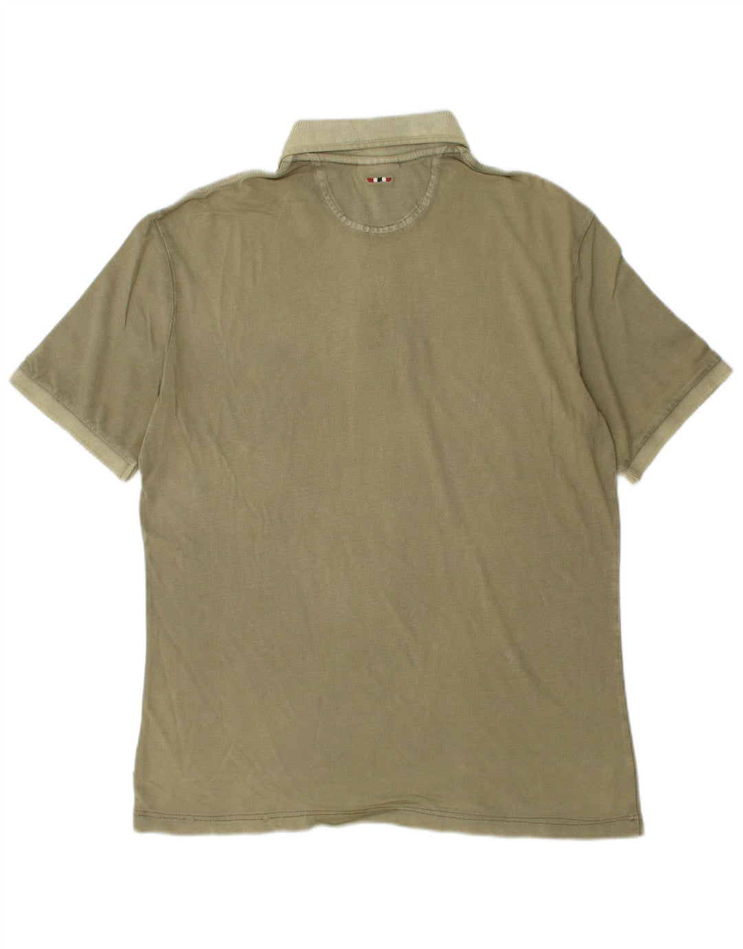 Tricou Polo Geographic NAPAPIJRI pentru bărbați, kaki mediu
