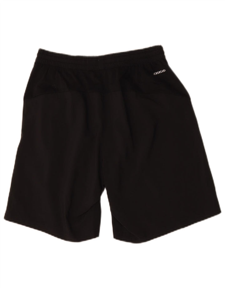 Pantaloni scurți sport Aeroready Adidas pentru bărbați, poliester negru mic